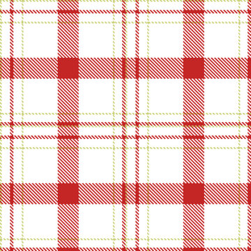 Modern Seamless Tartan in Bright White tones Textile Design Variant 1746
