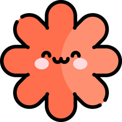 asterisk Illustration on a white background.