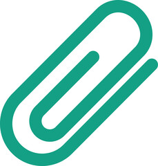 attachment Illustration on a white background.