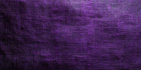 Fototapeta premium Close-up Purple Fabric Texture with Woven Pattern for Textile Designs