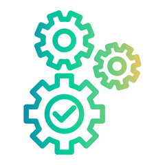 setting Line Gradient Icon