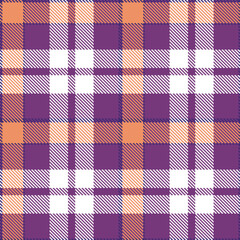 Modern Seamless Tartan in Pale Light Eggplant tones Textile Design