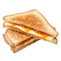 Delicious Grilled Cheese with Jam Sweet Treat,