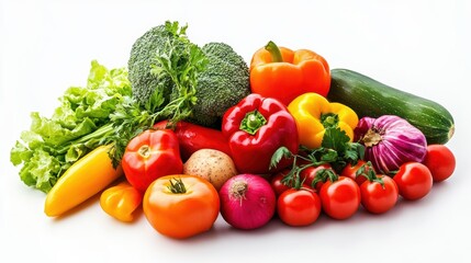 Various mixed fresh organic vegetable in Spring