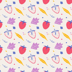 cute strawberry pattern