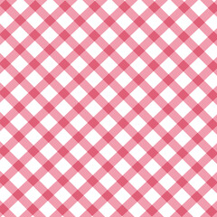  simple pink colour seemless chaqe plade pattern.