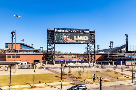 Protective Stadium, in Birmingham is home of the UAB Blazers and other events.