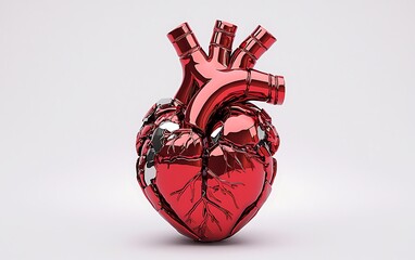 Red Heart, Anatomy, 3D Model