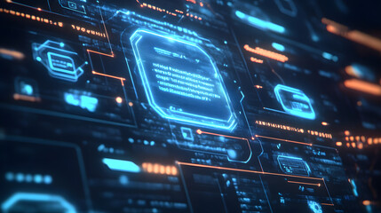Obraz premium AI,Concept map, technological concept map, smart agriculture, smart healthcare, design, concept, illustration, background, art, pattern, texture, energy, technology, digit, vector, animation, business