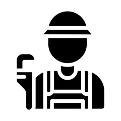 plumber Solid icon