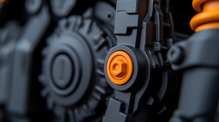 Exploring the Intricacies of a Cutting-Edge Brushless Motor Close-Up Revealing Precision Engineering