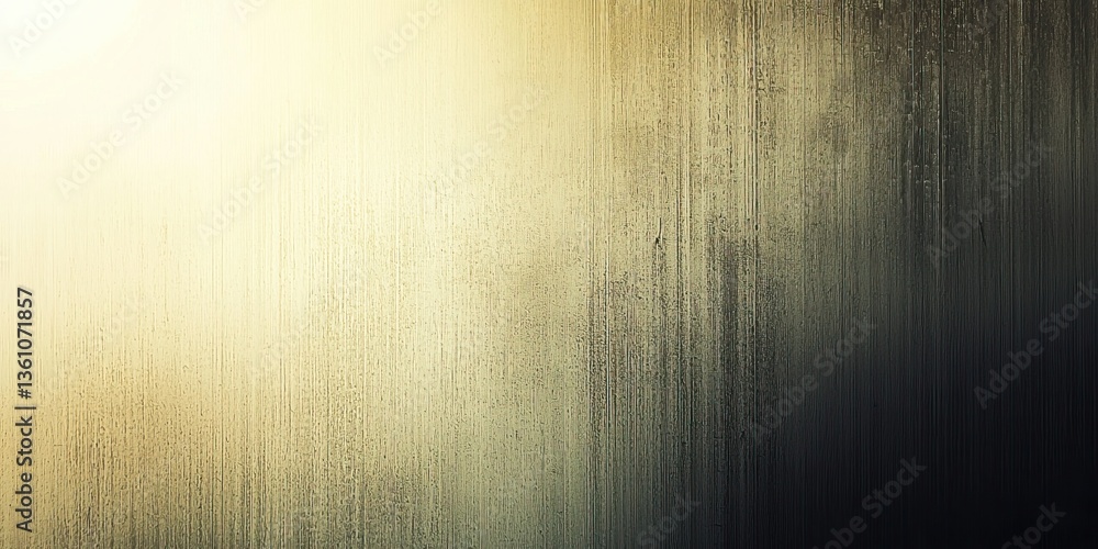 Wall mural abstract background with vertical lines and gradient from light yellow to dark green.