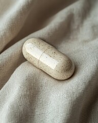 Fabric surface with capsule magnesium