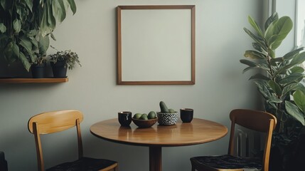 Clean and Minimalist Workspace with Light and Neutral Elements By Generated AI