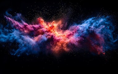 Fototapeta premium Cosmic Nebula Explosion