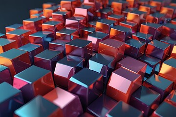 Obraz premium abstract red background