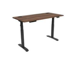 Fototapeta premium Minimalist Ergonomic Standing Desk – Adjustable & Wireless Design