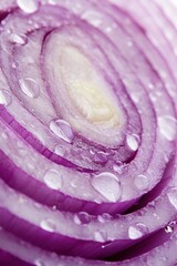 Obraz premium fresh organic onion in Spring