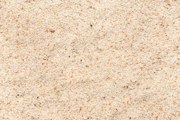 Heap of psyllium husk powder, closeup