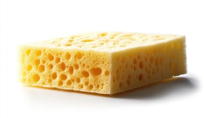 Yellow porous cleaning sponge (2)