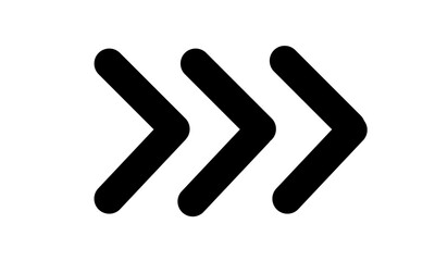 Obraz premium black arrow icon isolated on white background