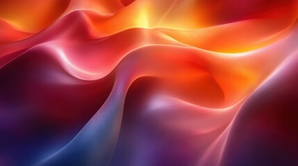 Fototapeta premium Abstract Colorful Waves in a Dynamic Flow of Light and Texture