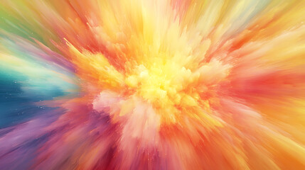 Obraz premium abstract background with colorful rays