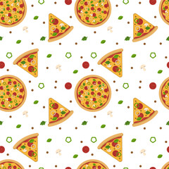 Junkfood Seamless Pattern