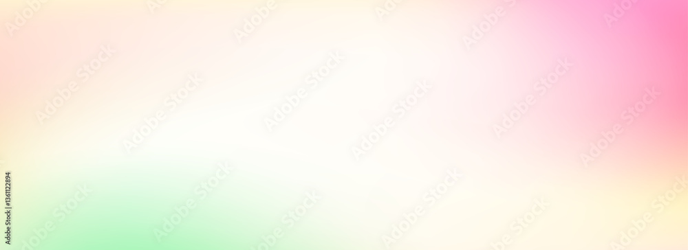 Poster pink green smooth gradient. springtime color blurred background. summer mood pastel blurred gradient
