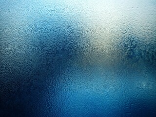 Frosted Glass Texture Blurry Abstract Background with Soft Light Effect