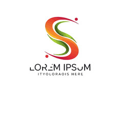 Abstract S Logo Design