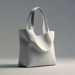 Sophisticated neutral-toned tote bag showcases minimalist style and functionality