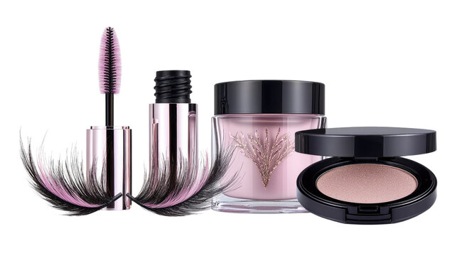Elegant and Modern Makeup Products with Beautiful Packaging for Beauty and Cosmetic Enthusiasts