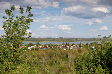 village near the river
