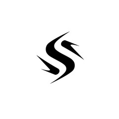 Abstract S Logo Design