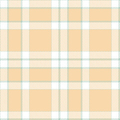 Modern Vivid Silver Seamless Tartan Textile Design