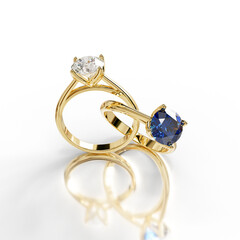 Symbol of Love – Classic Cathedral Engagement Ring