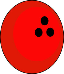 Sports Ball Flat Illustration Element Set