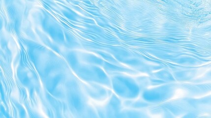 Obraz premium Soothing and tranquil image of a water surface with delicate ripple patterns and a soft ethereal blue tone creating a calming and contemplative atmosphere