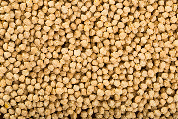 Image of raw cheakpea background on wooden surface, nutritious food