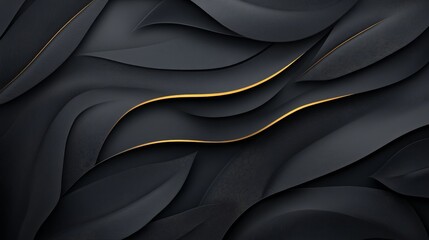 Obraz premium Luxury black and gold abstract background design for premium projects elegant presentations