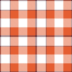 Dark Purple Brown and Dark White Seamless Tartan Textile Design