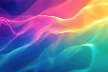 Fototapeta premium Abstract colorful background with waves, blending shades of blue, purple, and pink, creating a dynamic and vibrant visual display.