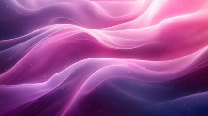 Obraz premium Soft Waves of Abstract Colorful Fabric Flowing in Gentle Motion