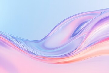 Fototapeta premium abstract representation of swirling chemical reactions with elements of colorful fluid dynamics in minimalist design