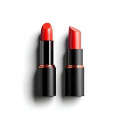 lipstick tube with cap 3D render