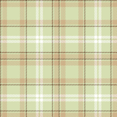 Modern Seamless Tartan in Dark Beige tones Textile Design Variant 2971