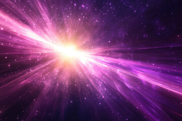 Fototapeta premium Purple stars on a dark background, creating a dreamy and magical atmosphere.