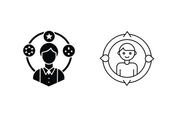 Person, Skills, Abilities, Potential, Development, Growth, Compass, Direction, Goals, Improvement