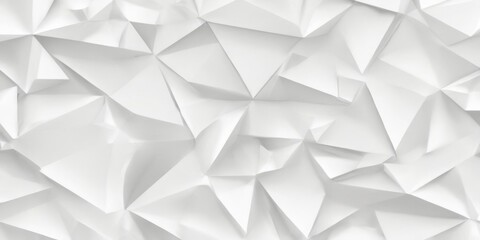 Geometric Polygonal Design in Light Grey with Depth and Dimension